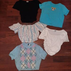 Y2K Crop Top Bundle